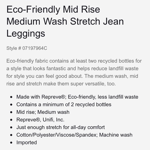 Express Midrise Distressed Skinny Jean Legging - Picture 6 of 6